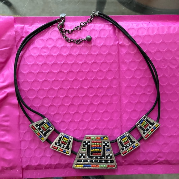 Vintage Native American Style Necklace - Picture 2 of 4